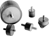 Cylindrical Stud Mount by Hutchinson Barry Controls - A00-031