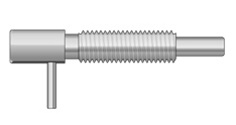 Lever Steel Locking Retractable Plunger-FR250P