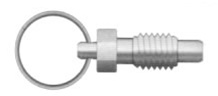 Pull Ring Stubby Retractable Plunger - Stainless-SPRSN250A